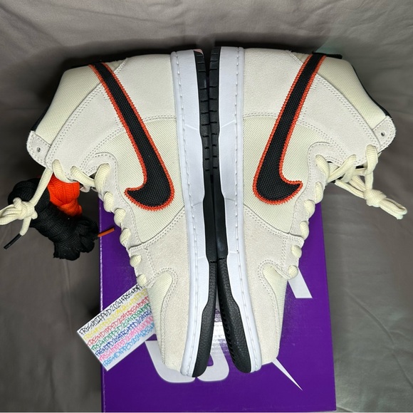 NWT 2022NIKE SB DUNK HIGH PRO PRM SAN FRANCISCO GIANTS SZ. 10.5 DEADSTOCK OG ALL - Picture 6 of 16